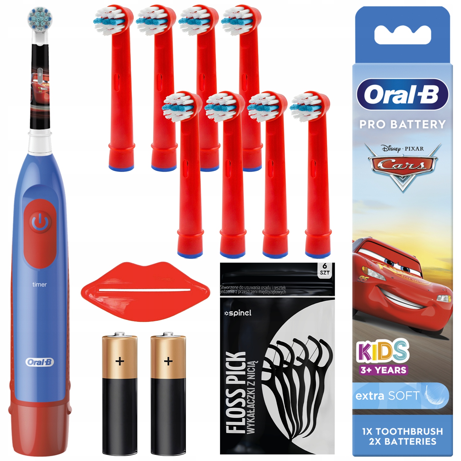 Elektrická zubná kefka Oral-B Advance Cars DB4.510.K